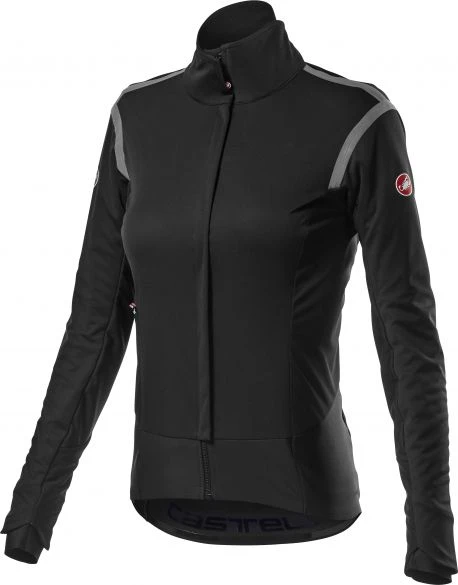 Castelli Alpha RoS 2 Fietsjack Lange Mouw Zwart Dames 3 Castelli Alpha RoS 2 Fietsjack Lange Mouw Zwart Dames