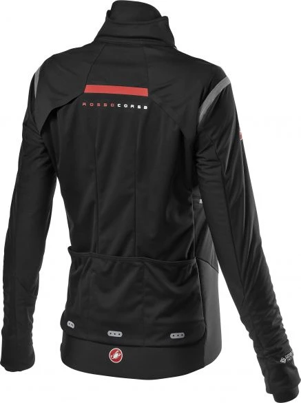 Castelli Alpha RoS 2 Fietsjack Lange Mouw Zwart Dames 4 Castelli Alpha RoS 2 Fietsjack Lange Mouw Zwart Dames - Afbeelding 2