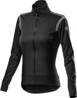 Castelli Alpha RoS 2 W Light Fietsjack Zwart Dames