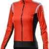 Castelli Alpha RoS 2 Light Fietsjack Rood Dames -Castelli castelli dames fietsjacks alpha ros 2 light 4520554 656 001