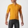 Castelli Endurance Elite Korte Mouw Fietsshirt Oranje Heren -Castelli castelli endurance elite fietsshirt 22022 854 01