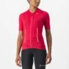 Castelli Endurance Fietsshirt Korte Mouw Roze Dames -Castelli castelli endurance jersey 01 4523038