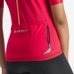 Castelli Endurance Fietsshirt Korte Mouw Roze Dames -Castelli castelli endurance jersey 03 4523038