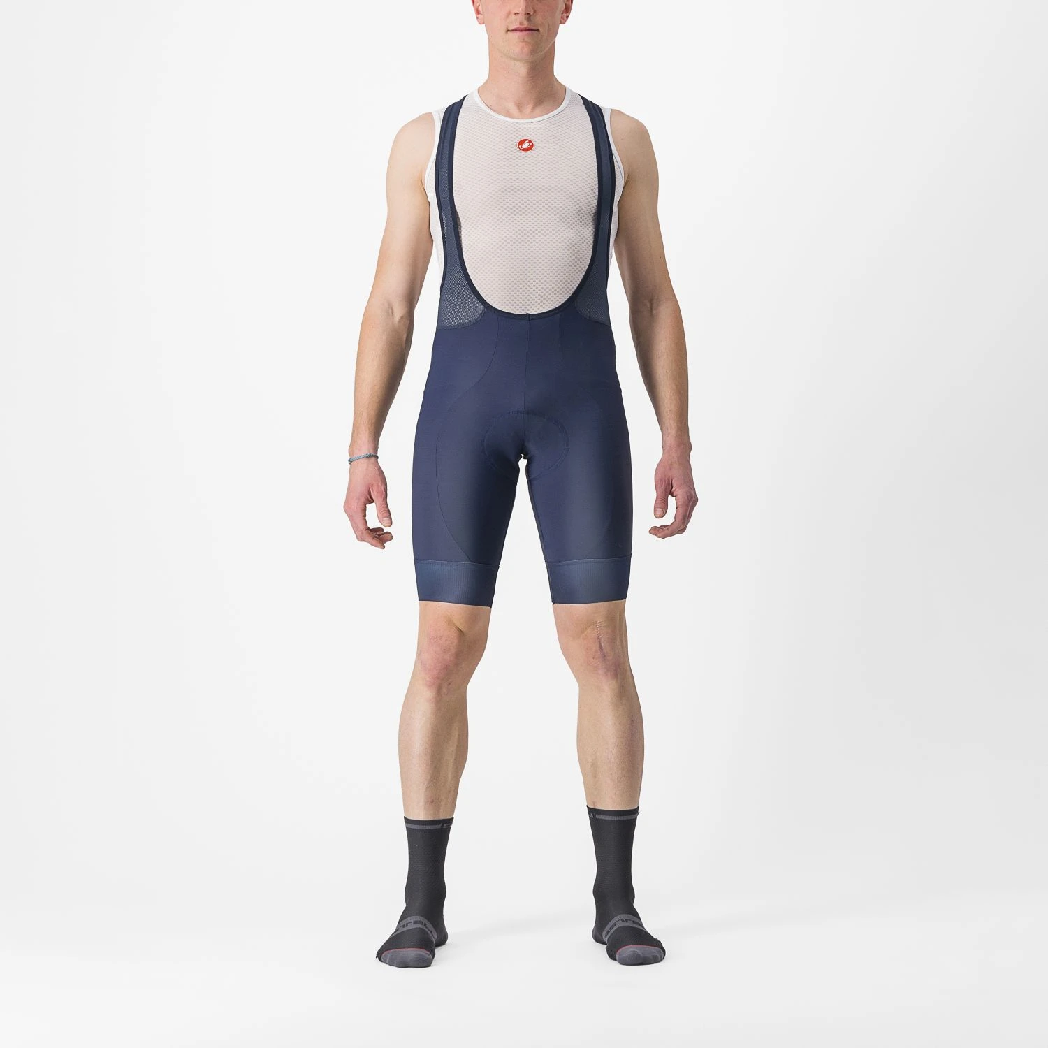 Castelli Entrata 2 Bibshort Blauw Heren 3 Castelli Entrata 2 Bibshort Blauw Heren