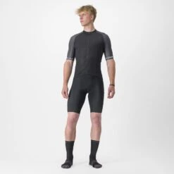 Castelli Entrata Korte Mouw Fietsshirt Zwart Heren -Castelli castelli entrata fietsshirt jersey 05 4522025 385