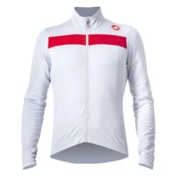 Castelli Puro 3 Lange Mouw Fietsshirt Zilvergrijs Heren