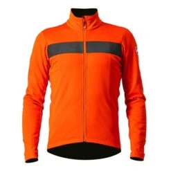Castelli Raddoppia 3 Fietsjack Oranje Heren