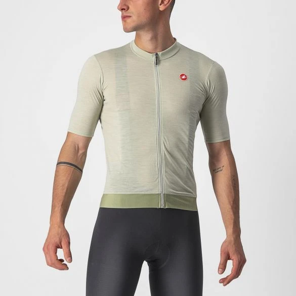 Castelli Essenza Fietsshirt Korte Mouw Groen Heren 3 Castelli Essenza Fietsshirt Korte Mouw Groen Heren