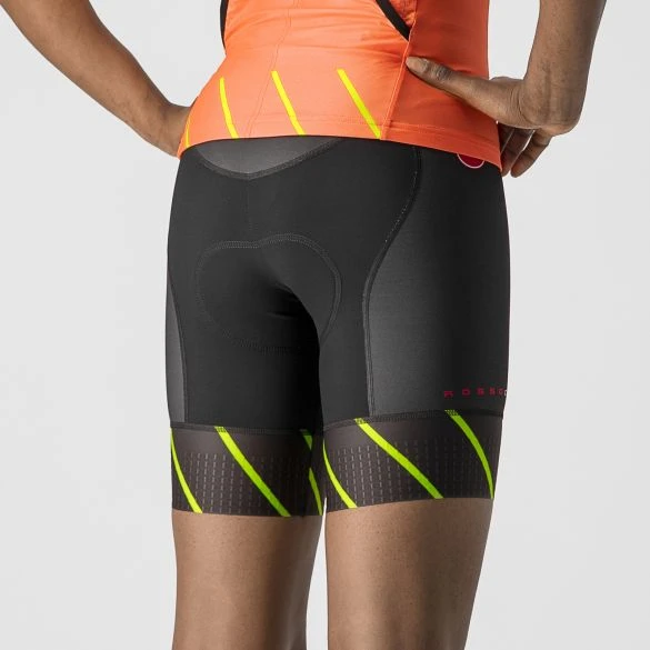 Castelli Free 2 W Tri Short Zwart/groen Dames 4 Castelli Free 2 W Tri Short Zwart/groen Dames - Afbeelding 2