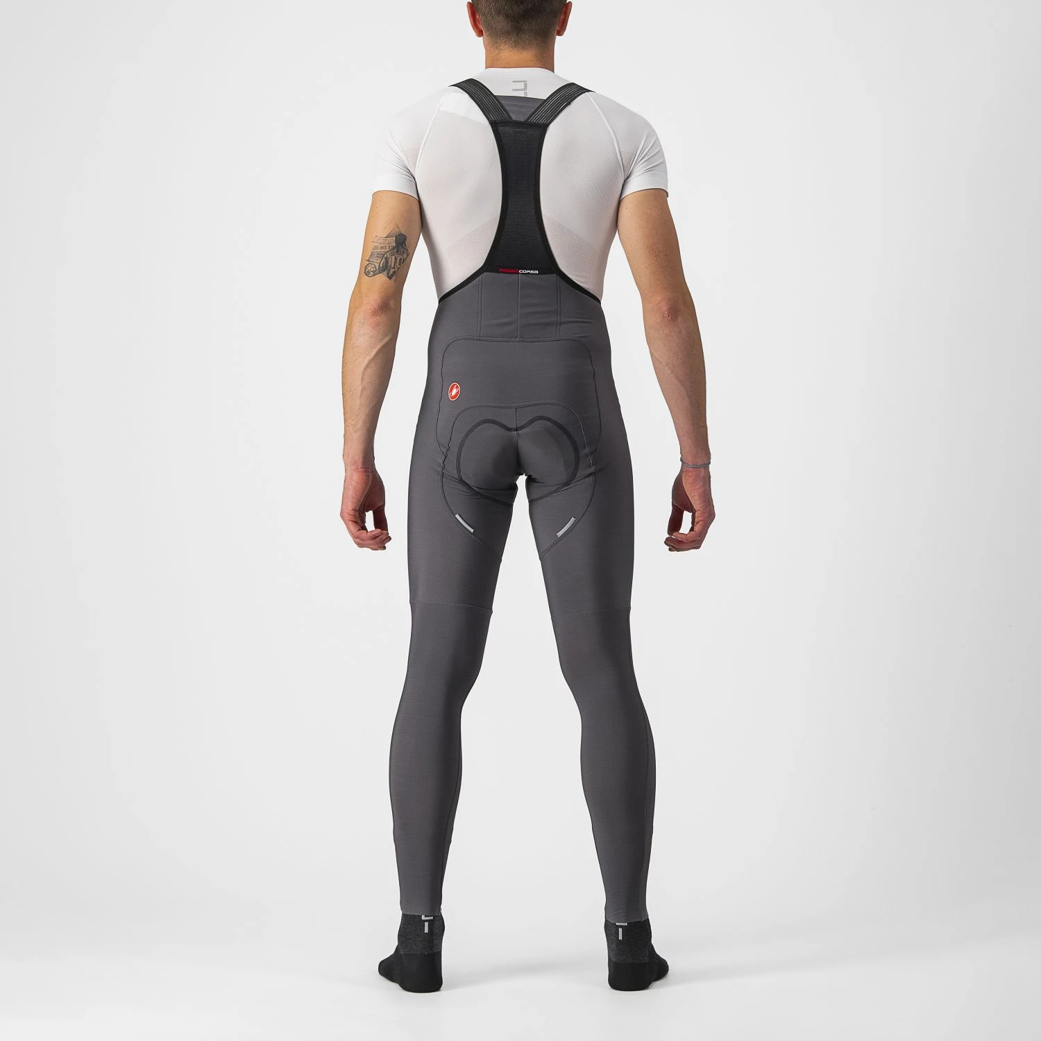 Castelli Free Aero RC Fietsbroek Lang Bibtight Grijs Heren 4 Castelli Free Aero RC Fietsbroek Lang Bibtight Grijs Heren - Afbeelding 2