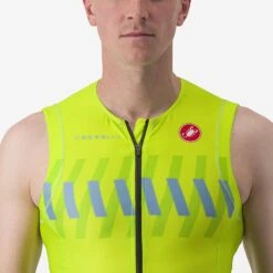 Castelli Free Sanremo 2 Trisuit Mouwloos Groen/geel Heren 9 Castelli Free Sanremo 2 Trisuit Mouwloos Groen/geel Heren -Castelli castelli free sanremo 2 suit heren 8622090 383 03
