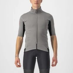 Castelli Gabba RoS 2 Korte Mouw Fietsjack Grijs Heren