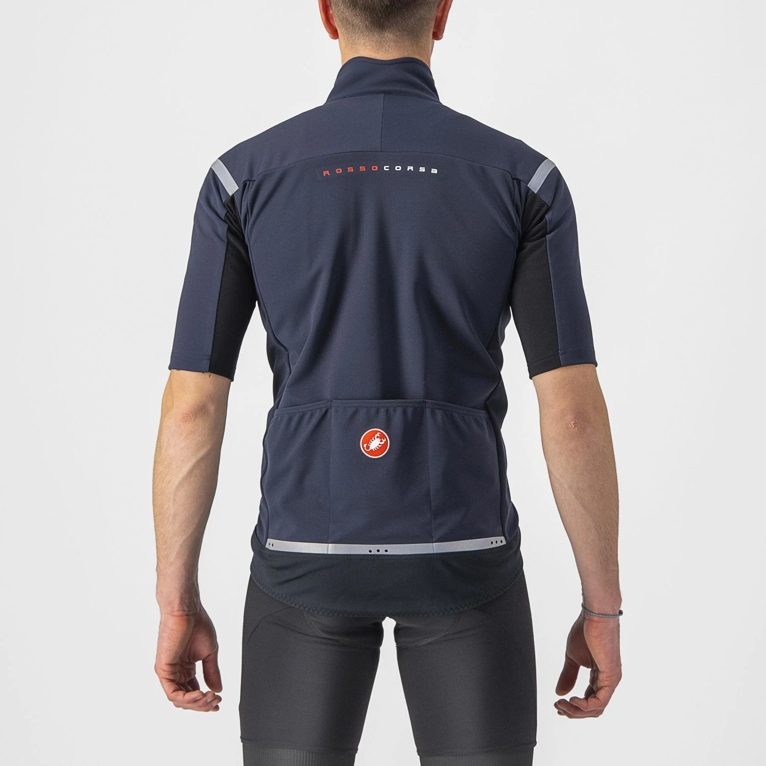 Castelli Gabba RoS 2 Korte Mouw Fietsjack Donkerblauw Heren 4 Castelli Gabba RoS 2 Korte Mouw Fietsjack Donkerblauw Heren - Afbeelding 2