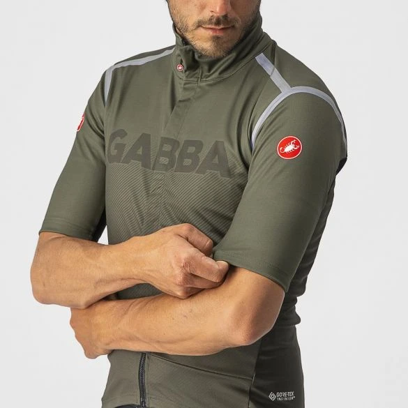 Castelli Gabba RoS Special Edition Korte Mouw Fietsshirt Groen Heren 5 Castelli Gabba RoS Special Edition Korte Mouw Fietsshirt Groen Heren - Afbeelding 3