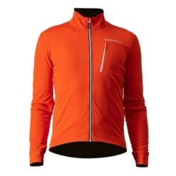 Castelli GO Fietsjack Oranje Heren