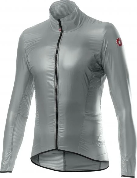 Castelli Aria Shell Fietsjack Zilver Dames 3 Castelli Aria Shell Fietsjack Zilver Dames