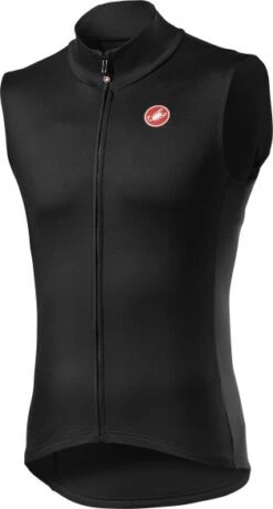 Castelli Pro Thermal Mid Fietsvest Mouwloos Zwart Heren