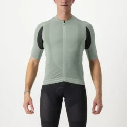 Castelli Superleggera 3 Korte Mouw Fietsshirt Groen Heren