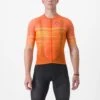 Castelli Climber's 3.0 SL2 Korte Mouw Fietsshirt Oranje Heren -Castelli castelli heren fietsshirt 01 4523012
