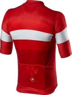 Castelli LaMITICA Korte Mouw Fietsshirt Rood Heren -Castelli castelli lamitica heren fietshirt rood 4521072 023