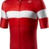 Castelli LaMITICA Korte Mouw Fietsshirt Rood Heren