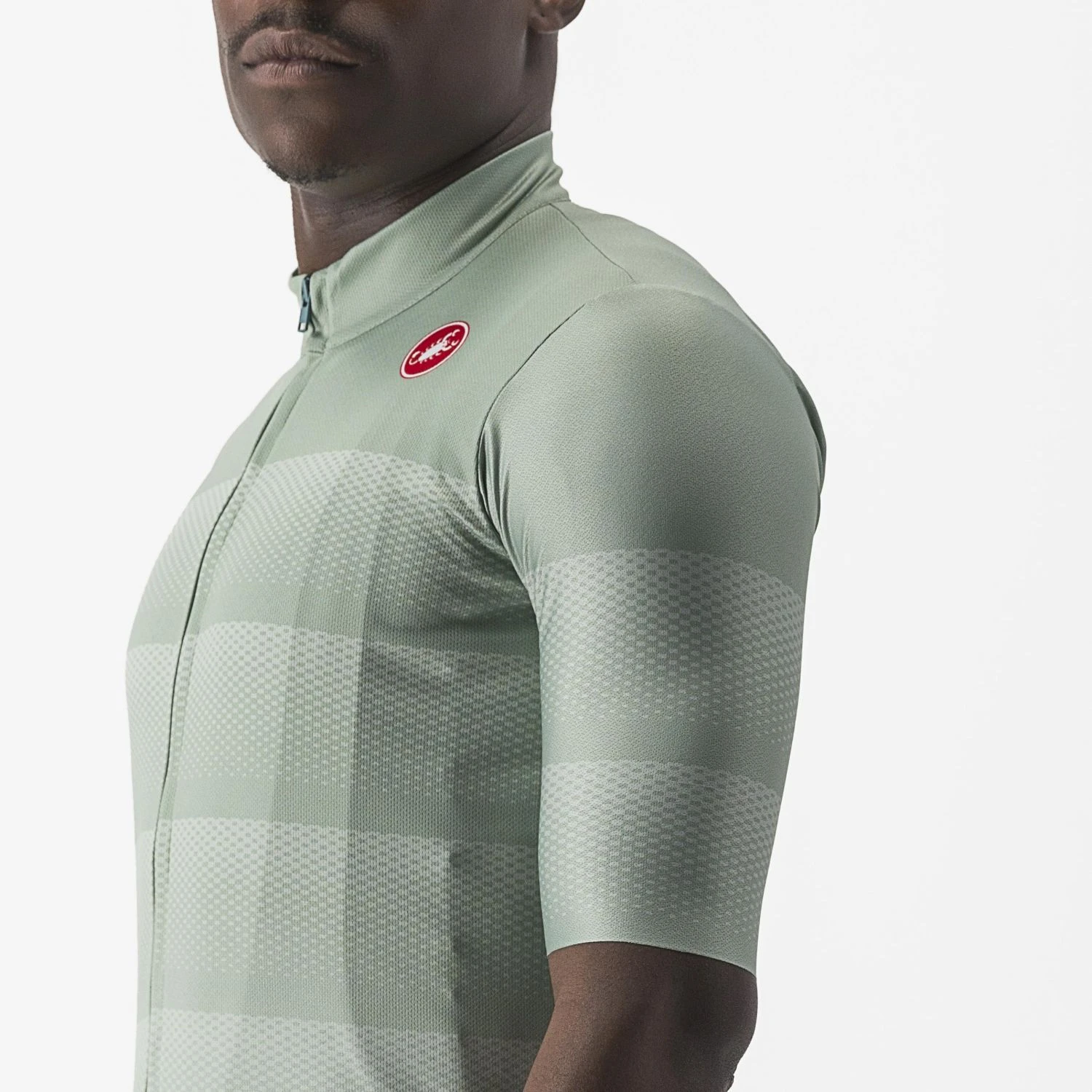 Castelli Livelli Korte Mouw Fietsshirt Grijs/groen Heren 6 Castelli Livelli Korte Mouw Fietsshirt Grijs/groen Heren - Afbeelding 4