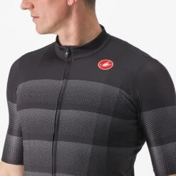 Castelli Livelli Korte Mouw Fietsshirt Zwart Heren -Castelli castelli livelli fietsshirt jersey 05 4523015 010