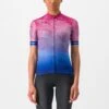 Castelli Marmo Fietsshirt Korte Mouw Rood/blauw Dames -Castelli castelli marmo jersey 4523039 548 01 product