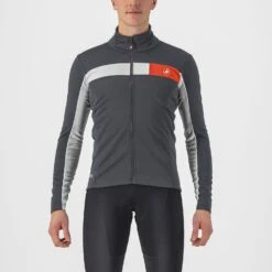 Castelli Mortirolo 6S Fietsjack Grijs Heren