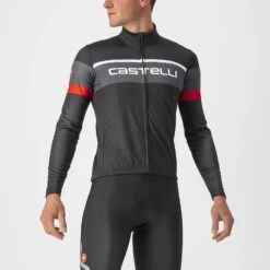 Castelli Passista Fietsshirt Lange Mouw Zwart Heren