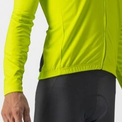 Castelli Passista Fietsshirt Lange Mouw Geel/groen Heren -Castelli castelli passista fietsshirt 4522522 383 03