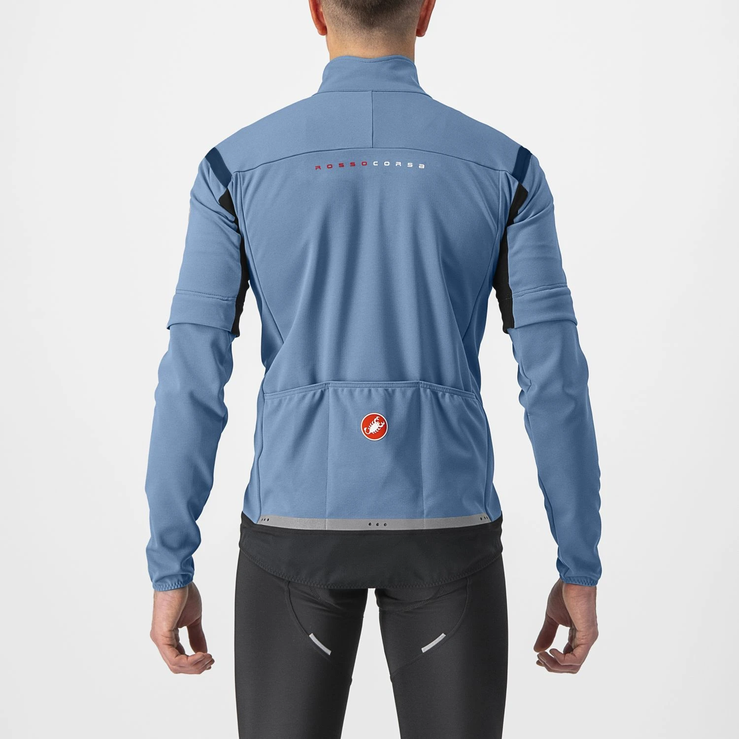 Castelli Perfetto RoS 2 Convertible Jacket Lichtblauw Heren 4 Castelli Perfetto RoS 2 Convertible Jacket Lichtblauw Heren - Afbeelding 2