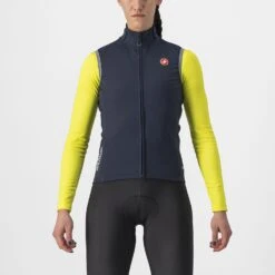 Castelli Perfetto RoS 2 Fietsvest Mouwloos Blauw Dames