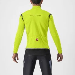 Castelli Perfetto RoS 2 Lange Mouw Fietsjack Groen/geel Heren -Castelli castelli perfetto ros 2 heren geel 4522511 383 02