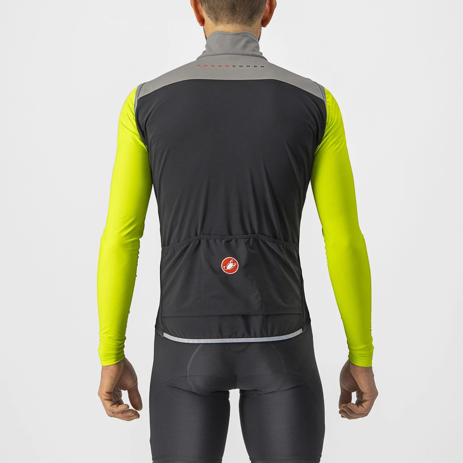 Castelli Perfetto RoS 2 Mouwloos Fietsvest Grijs Heren 4 Castelli Perfetto RoS 2 Mouwloos Fietsvest Grijs Heren - Afbeelding 2