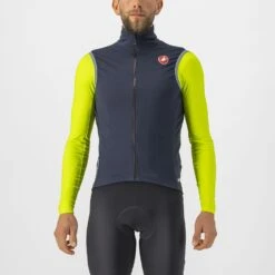 Castelli Perfetto RoS 2 Mouwloos Fietsvest Blauw Heren