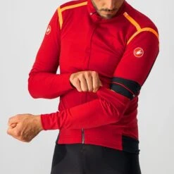 Castelli Perfetto RoS Convertible Jacket Rood Heren -Castelli castelli perfetto ros convert fietsjack heren rood 4519501 622 04