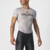 Castelli Pro Mesh BL Korte Mouw Ondershirt Zilvergrijs Heren -Castelli castelli pro mesh zilvergrijs ss 22034 870 01
