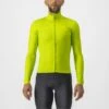 Castelli Pro Thermal Mid Lange Mouw Fietsshirt Groen/geel Heren -Castelli castelli pro thermal mid heren 4521516 383 01