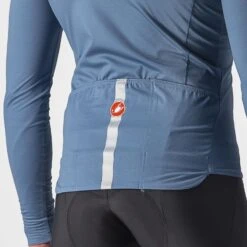 Castelli Pro Thermal Mid Lange Mouw Fietsshirt Blauw Heren -Castelli castelli pro thermal mid heren 4521516 473 03