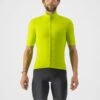 Castelli Pro Thermal Mid Korte Mouw Fietsshirt Geel/groen Heren 2 Castelli Pro Thermal Mid Korte Mouw Fietsshirt Geel/groen Heren -Castelli castelli pro thermal mid ss heren 4522520 383 01