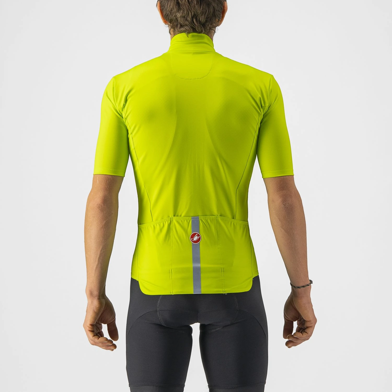 Castelli Pro Thermal Mid Korte Mouw Fietsshirt Geel/groen Heren 4 Castelli Pro Thermal Mid Korte Mouw Fietsshirt Geel/groen Heren - Afbeelding 2