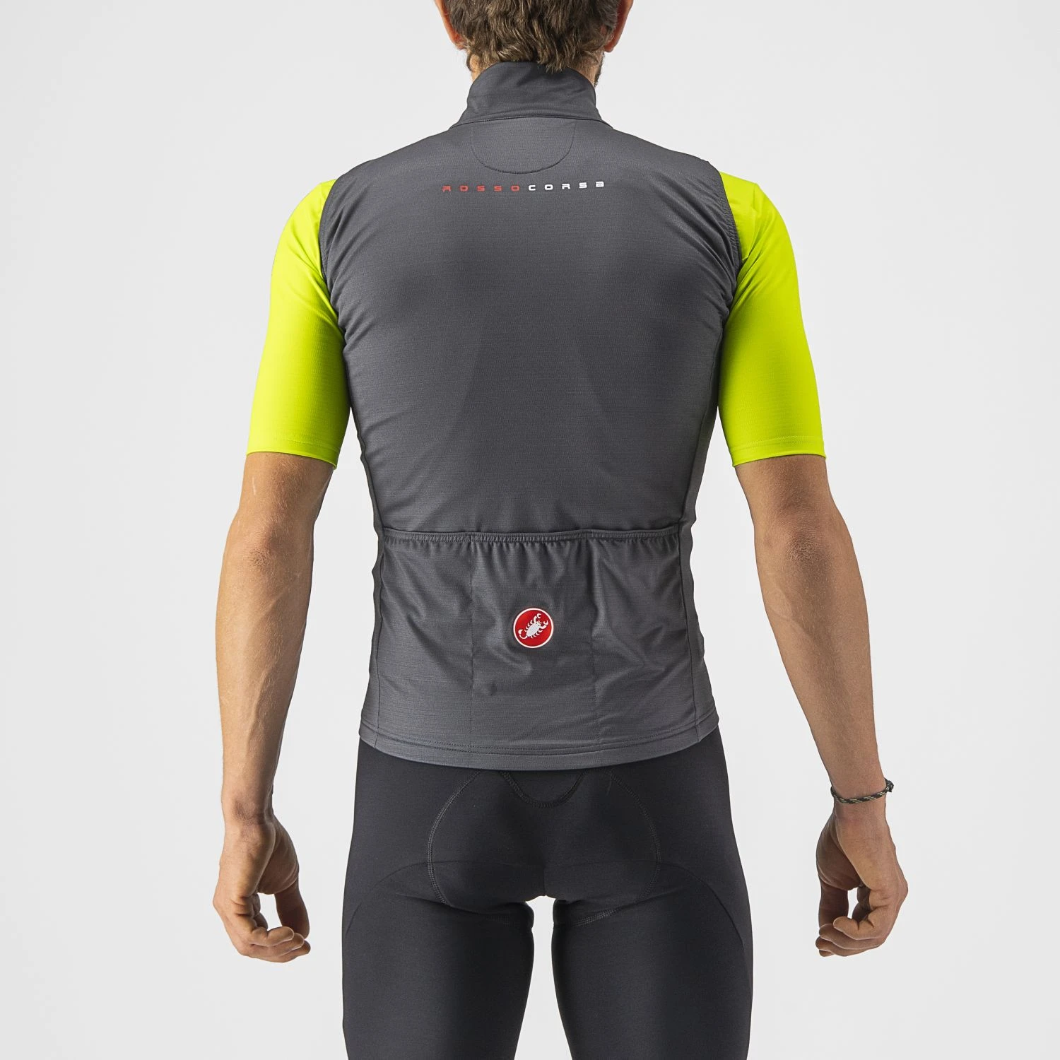 Castelli Pro Thermal Mid Fietsvest Mouwloos Donkergrijs Heren 4 Castelli Pro Thermal Mid Fietsvest Mouwloos Donkergrijs Heren - Afbeelding 2