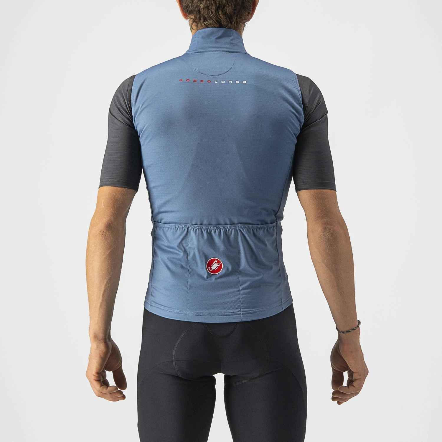 Castelli Pro Thermal Mid Fietsvest Mouwloos Blauw Heren 4 Castelli Pro Thermal Mid Fietsvest Mouwloos Blauw Heren - Afbeelding 2