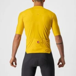 Castelli Prologo 7 Fietsshirt Korte Mouw Geel Heren 8 Castelli Prologo 7 Fietsshirt Korte Mouw Geel Heren -Castelli castelli prologo 7 fietsshirt heren 7