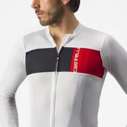 Castelli Prologo 7 Fietsshirt Lange Mouw Wit Heren -Castelli castelli prologo 7 fietsshirt lange mouw wit 22024 065 02
