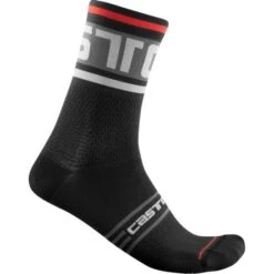 Castelli Prologo 15 Fietssokken Zwart Heren