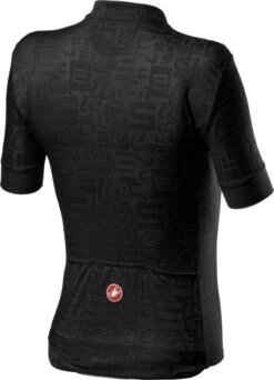 Castelli Promessa Jaquard SS Fietsshirt Zwart Dames -Castelli castelli promessa jaquard ss dames fietsshirt zwart 002