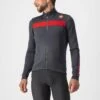 Castelli Puro 3 Lange Mouw Fietsshirt Donkergrijs Heren -Castelli castelli puro 3 heren 4518511 030 01