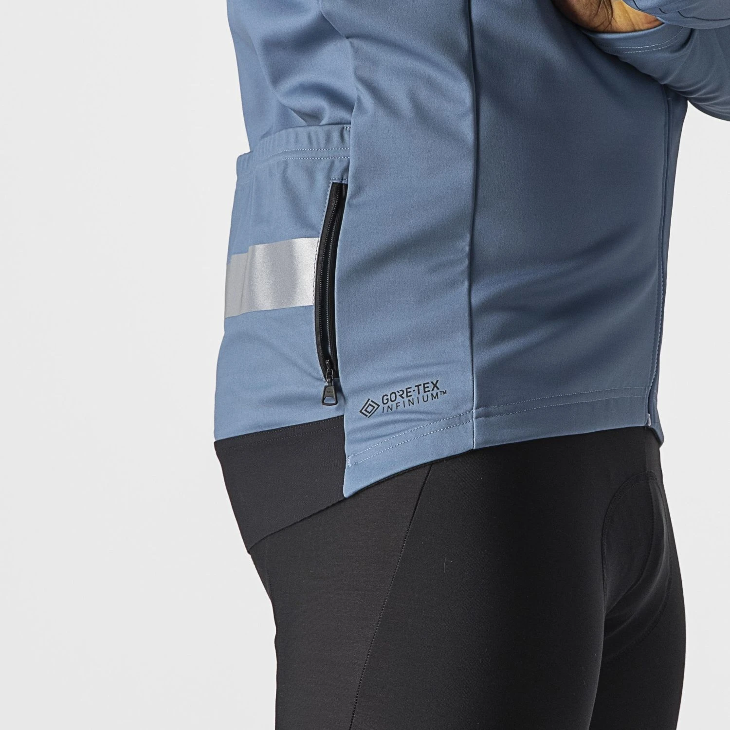 Castelli Raddoppia 3 Fietsjack Blauw Heren 5 Castelli Raddoppia 3 Fietsjack Blauw Heren - Afbeelding 3